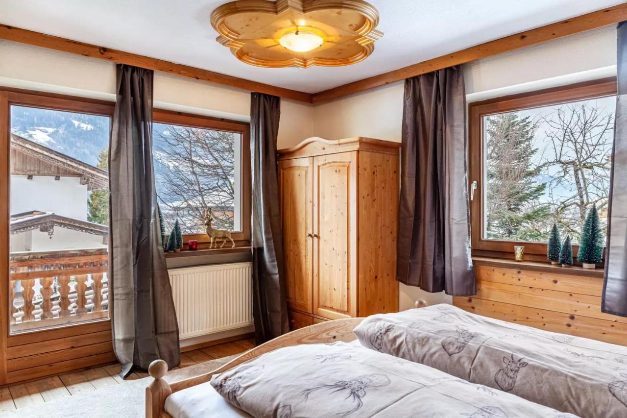 Ferienwohnung Platzhirsch Panorama View Balkon, Gartensauna, Garten, Grillplatz Штумм Экстерьер фото