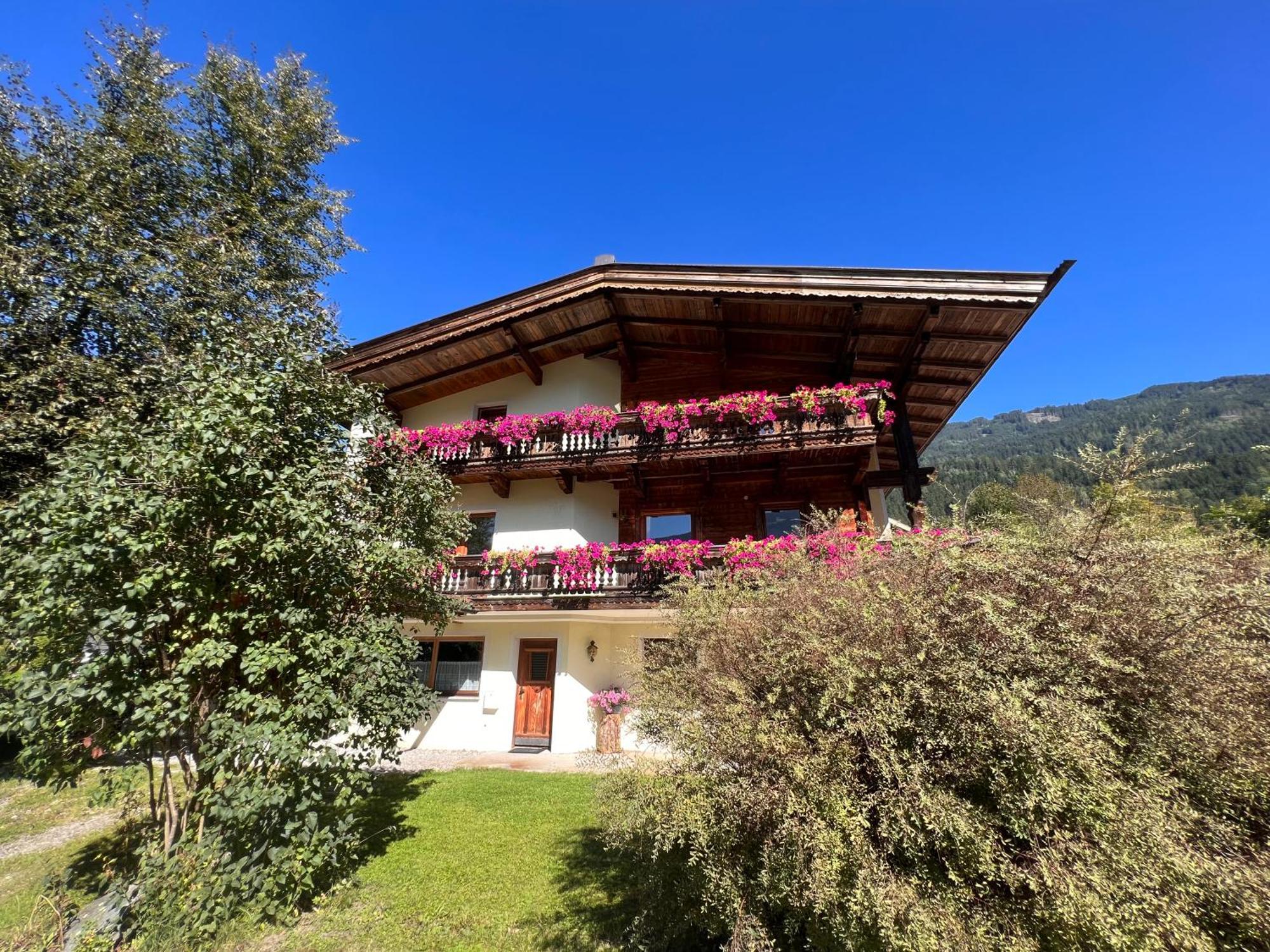 Ferienwohnung Platzhirsch Panorama View Balkon, Gartensauna, Garten, Grillplatz Штумм Экстерьер фото