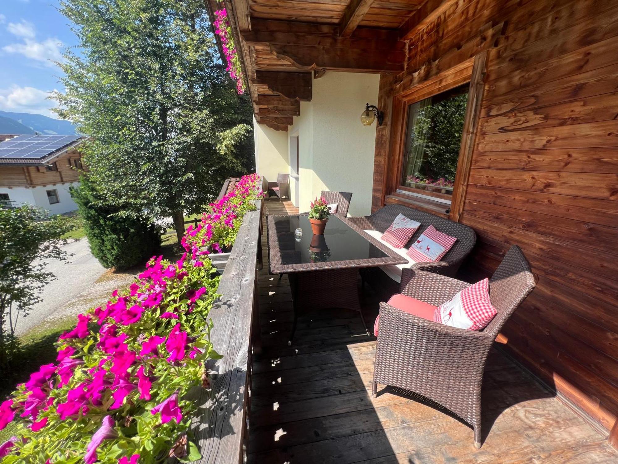 Ferienwohnung Platzhirsch Panorama View Balkon, Gartensauna, Garten, Grillplatz Штумм Экстерьер фото